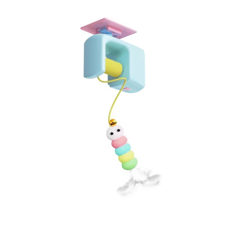Smart DoorHanging Cat Teaser Toy With YoYo Ball For Indoor Cats 5