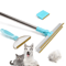 Pet Hair Remover Rug Rake With Telescopic Handle 180 Rotating Head 0