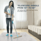 Pet Hair Remover Rug Rake With Telescopic Handle 180 Rotating Head 1
