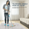 Pet Hair Remover Rug Rake With Telescopic Handle 180 Rotating Head 1
