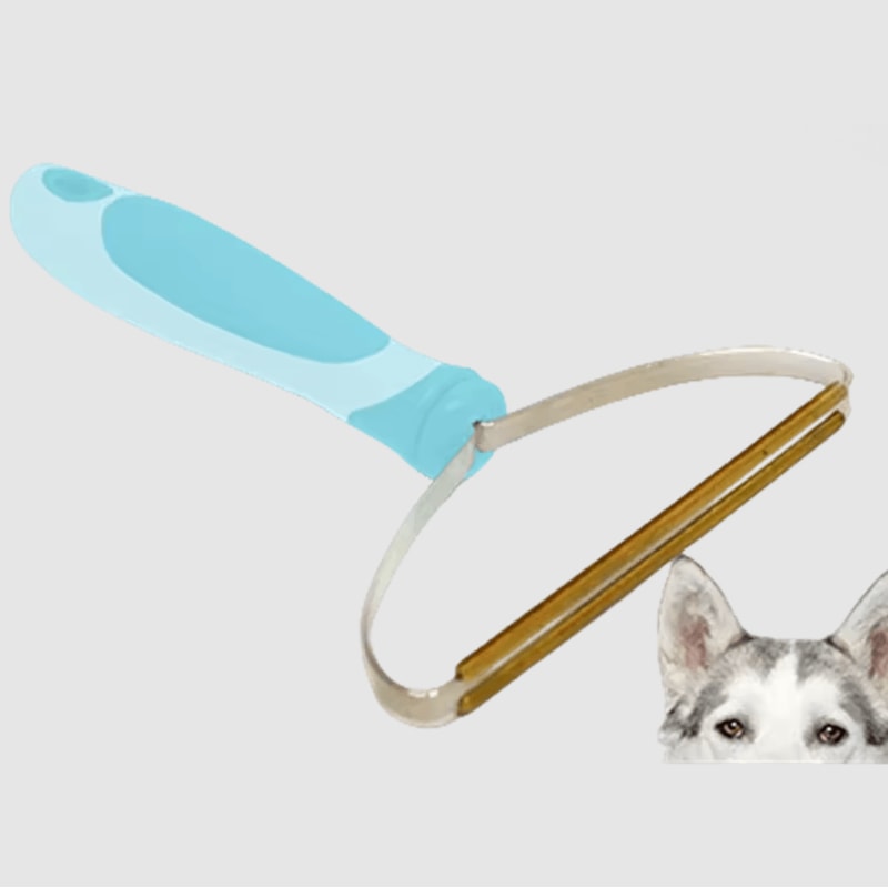 Pet Hair Remover Rug Rake With Telescopic Handle 180 Rotating Head 3