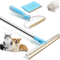 Pet Hair Remover Rug Rake With Telescopic Handle 180 Rotating Head 4