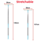 Pet Hair Remover Rug Rake With Telescopic Handle 180 Rotating Head 5