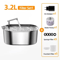 ROJECO Stainless Steel Cat Water Fountain Automatic Pet Drinking Dispenser For Cats Dogs 5
