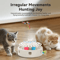 ROJECO 3in1 Automatic Interactive Cat Toy With Butterfly Feather Track Balls 3