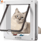 FreedomFlow 4Way Locking Cat Door For Interior Exterior Doors 3