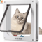 FreedomFlow 4Way Locking Cat Door For Interior Exterior Doors 3