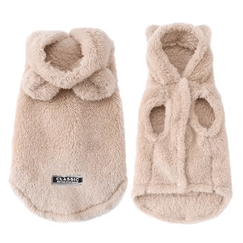 SnugglePaws Fleece Hoodie For Small Dogs Cats 3