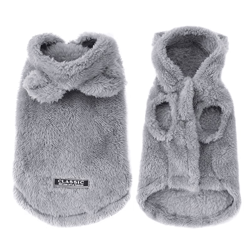 SnugglePaws Fleece Hoodie For Small Dogs Cats 4