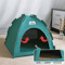 CozyPaws Indoor Cat Tent Bed For Cats Small Dogs 0