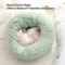 CloudNest Plush Donut Pet Bed For Cats Small Dogs 1