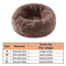 CloudNest Plush Donut Pet Bed For Cats Small Dogs 2