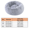 CloudNest Plush Donut Pet Bed For Cats Small Dogs 4