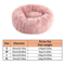 CloudNest Plush Donut Pet Bed For Cats Small Dogs 5