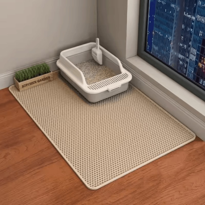 CleanGuard DoubleLayer Waterproof Cat Litter Mat 3