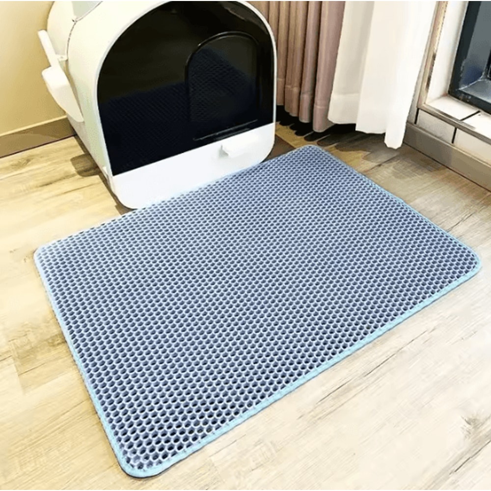 TrapEase Waterproof DoubleLayer Cat Litter Mat 5