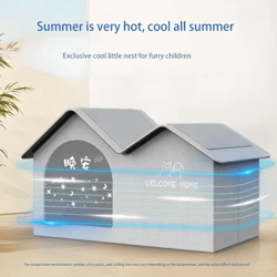 frostnest cooling pet house for cats & small dogs