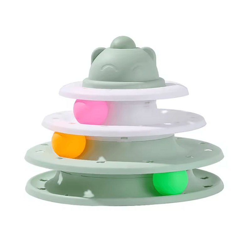 SpinPaws 4Level Interactive Cat Toy Tower 4
