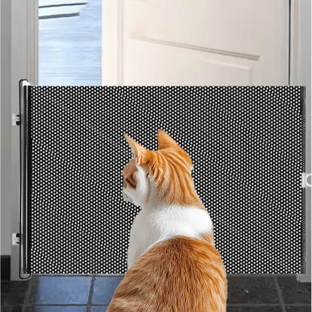 SafeStep Retractable Pet Safety Gate Barrier 0