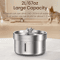 FreshFlow ROJECO Stainless Steel Cat Water Fountain 1