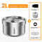FreshFlow ROJECO Stainless Steel Cat Water Fountain 3