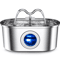 GlowFlow 32L Stainless Steel Cat Water Fountain 3
