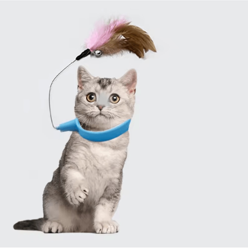 BellFeather SelfEntertainment Cat Collar Toy 0