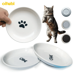whiskerease ceramic anti-whisker fatigue pet bowl set