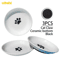 WhiskerEase Ceramic AntiWhisker Fatigue Pet Bowl Set 6
