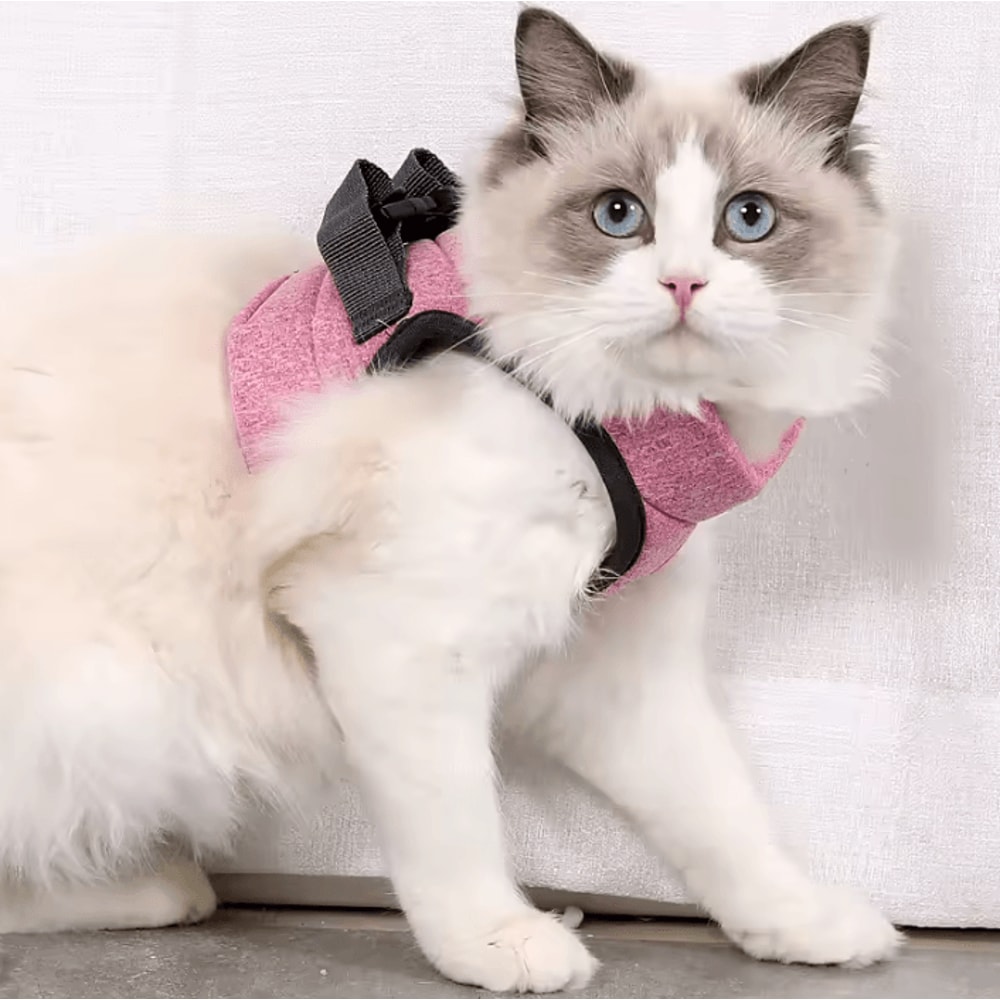 AirFit Adjustable AntiEscape Cat Harness Leash Set 5