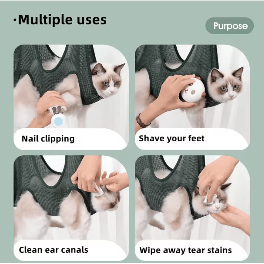 Pet Comfort Grooming Hammock For Dogs Cats 1