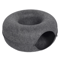 Cozy Tunnel Donut Cat Bed Interactive Felt Play House 2
