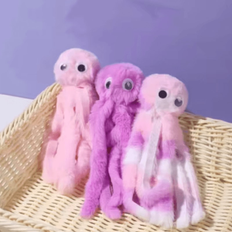 Ocean Paws Plush Octopus Catnip Toy 5