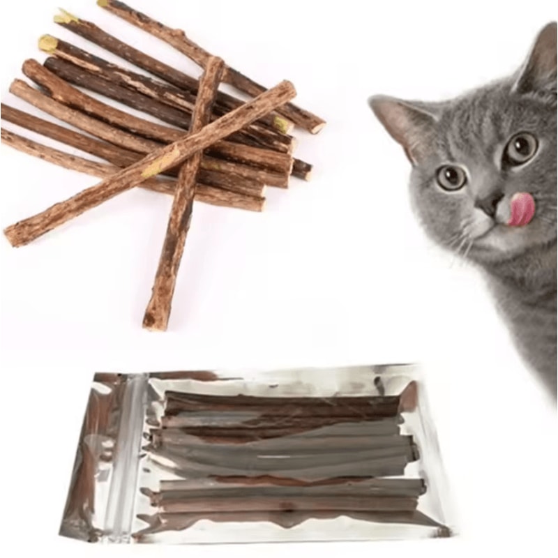 PurePaw Natural Silvervine Chew Sticks For Cats 0