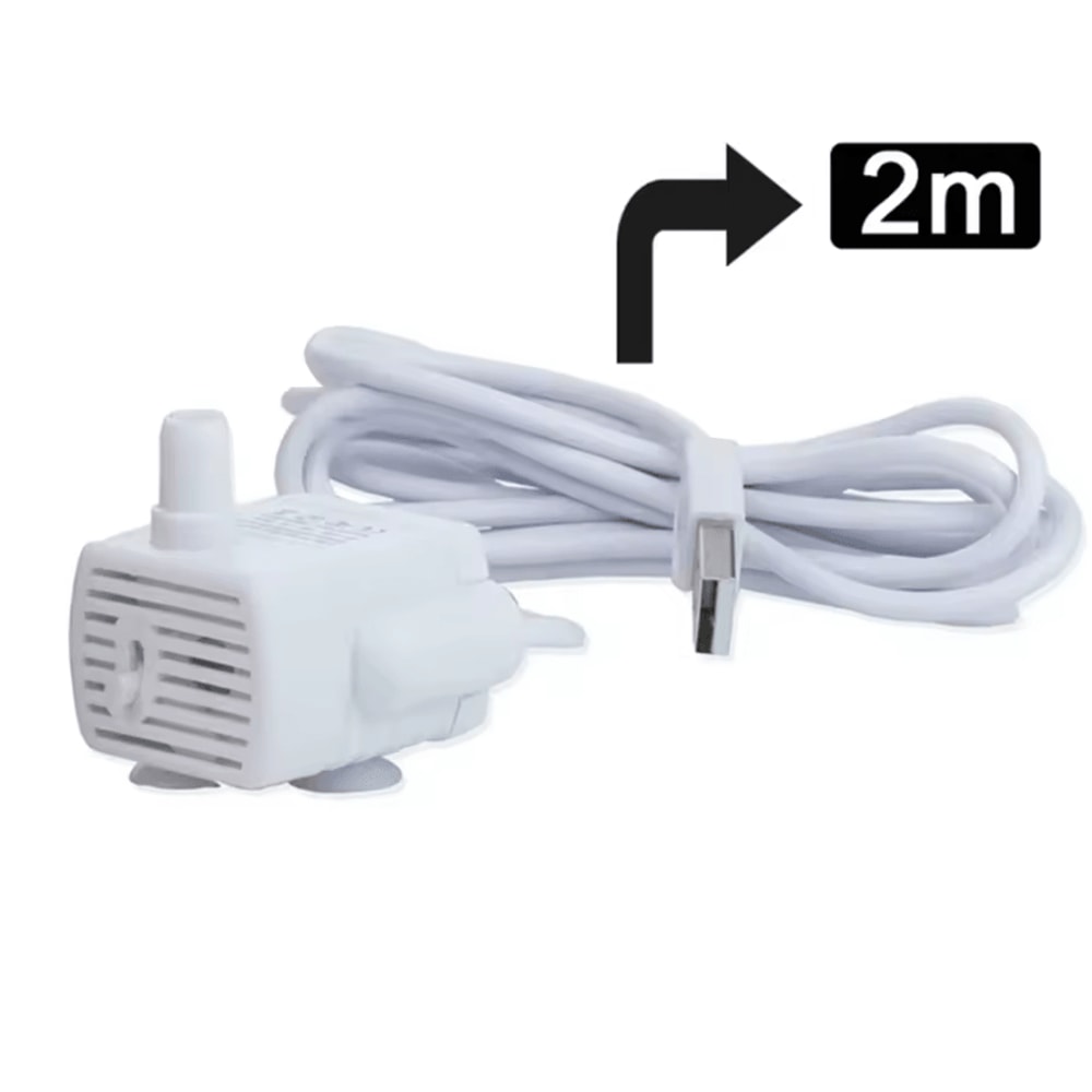 FreshFlow USB Water Fountain Replacement Pump For Pets 2