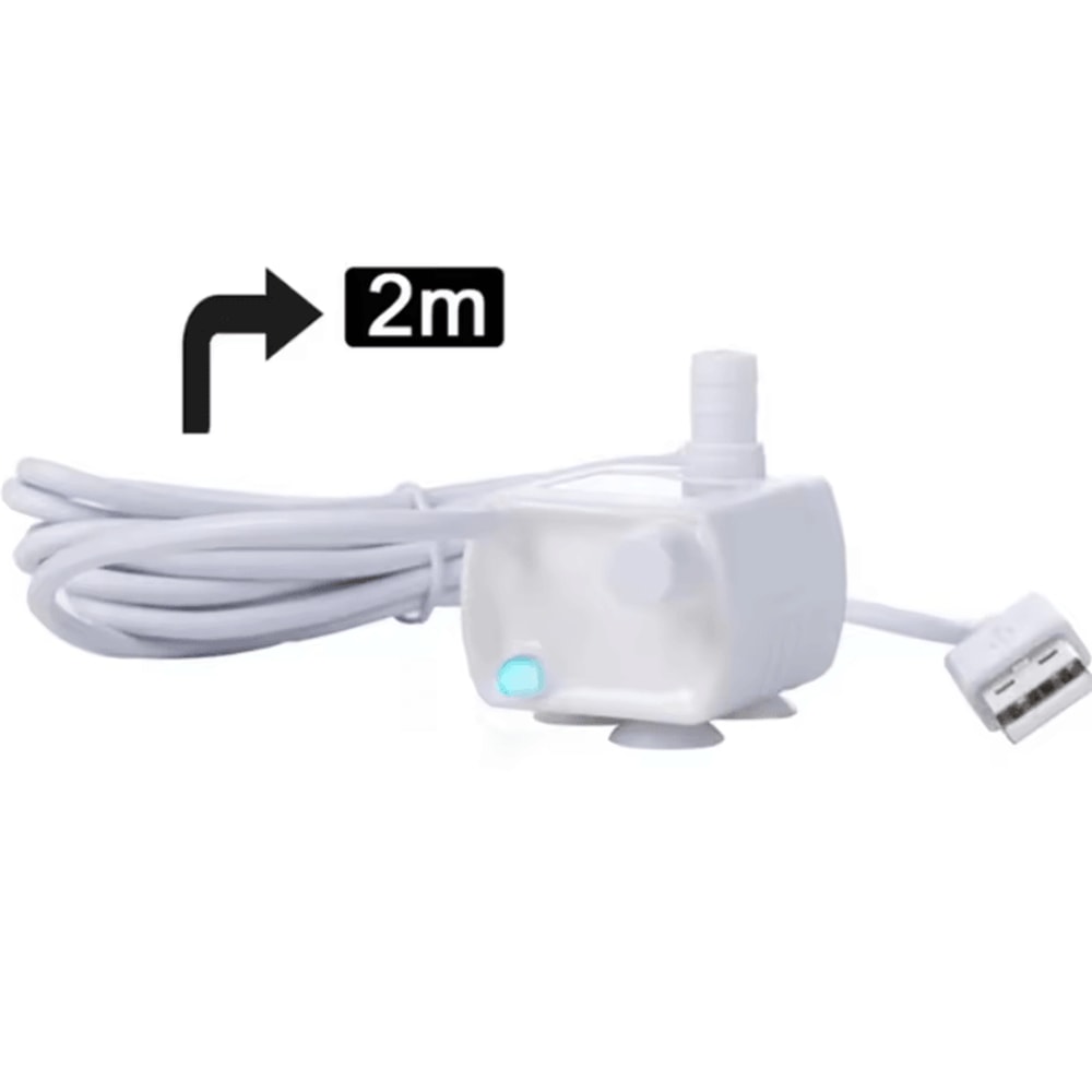 FreshFlow USB Water Fountain Replacement Pump For Pets 3