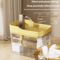 CrystalFlow Transparent Cat Water Fountain With USB Filter Pump 1