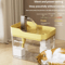 CrystalFlow Transparent Cat Water Fountain With USB Filter Pump 1