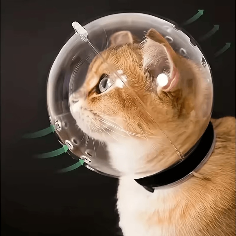 SafePaws Breathable Cat Grooming Protection Hood 0