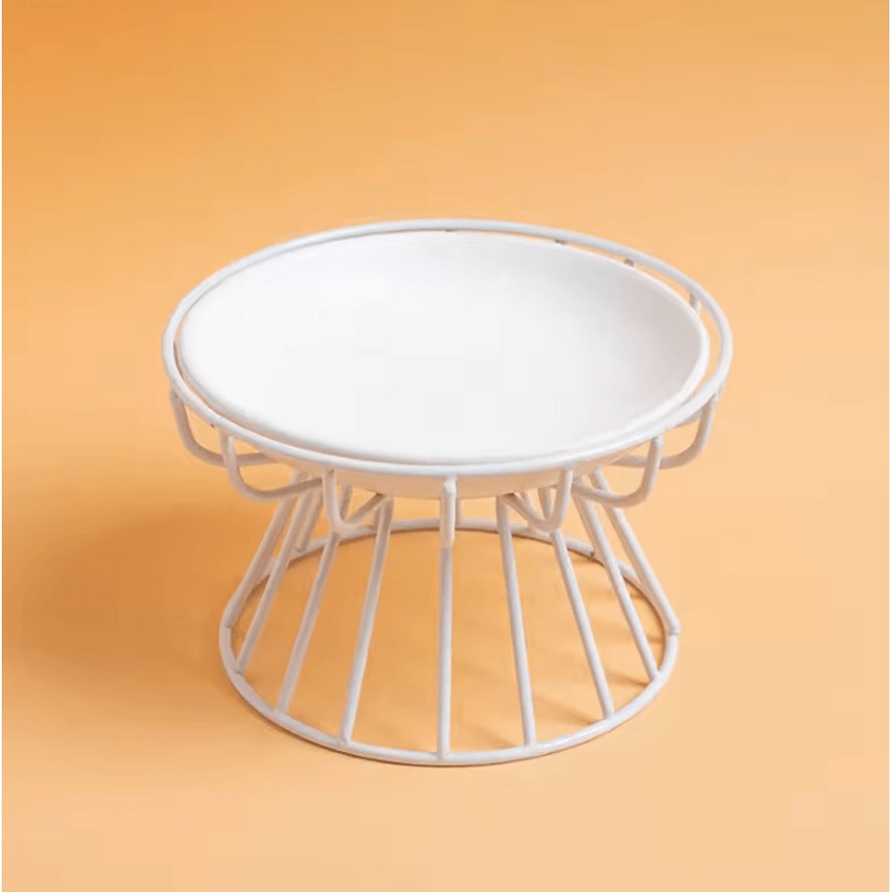 ElevaDish Raised Ceramic Cat Bowl Set 3