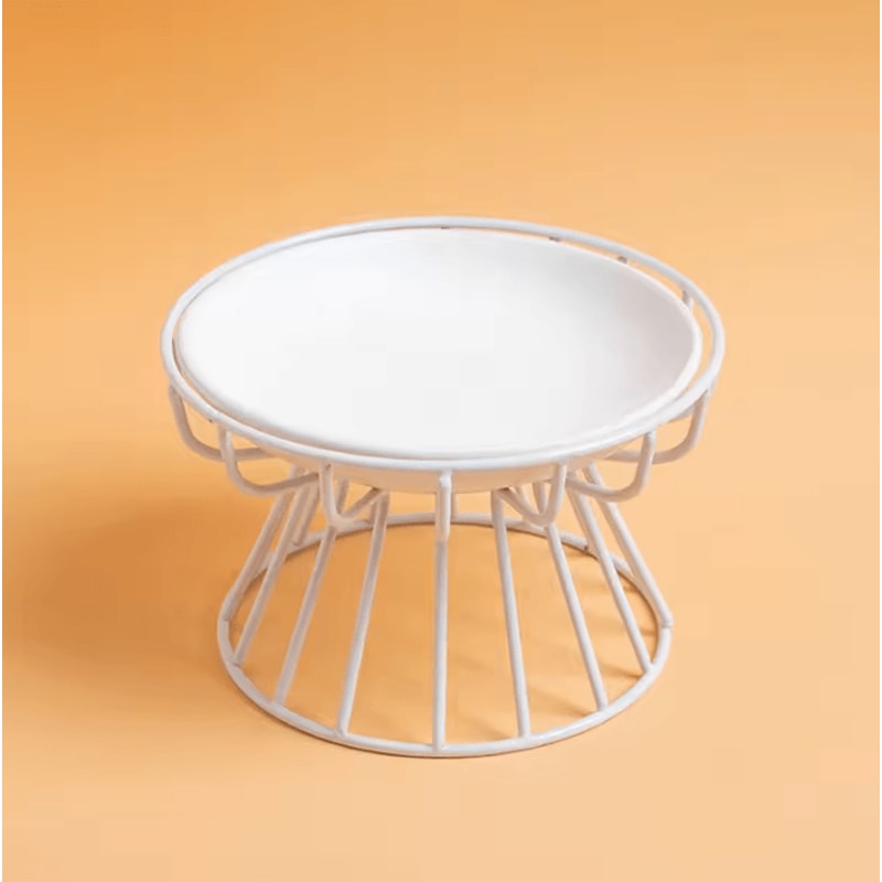 ElevaDish Raised Ceramic Cat Bowl Set 3