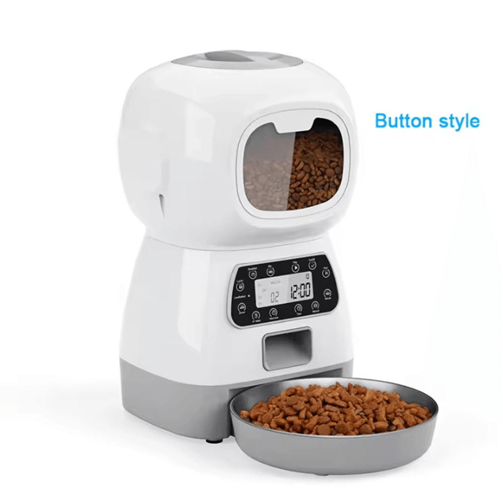 Smart AppControlled Automatic Pet Feeder With Dual Meal Tray 2