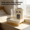 Automatic Gravity Pet Feeder Water Dispenser Set With Large Capacity 1