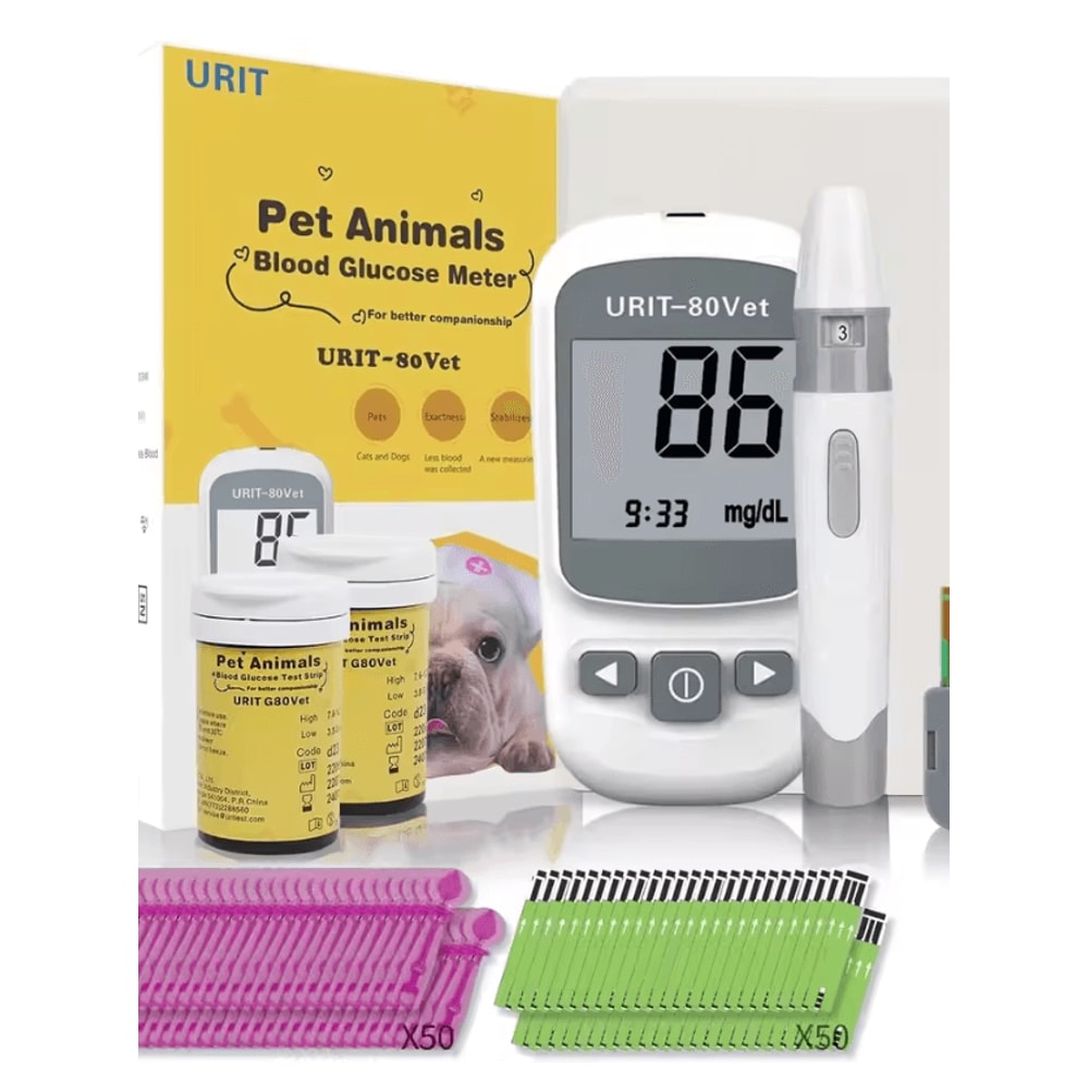 Pet Glucose Monitoring Kit For Dogs Cats With PainFree Testing 4