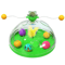 Interactive Cat Puzzle Toy With Spinning Track Balls Feather Teaser 7