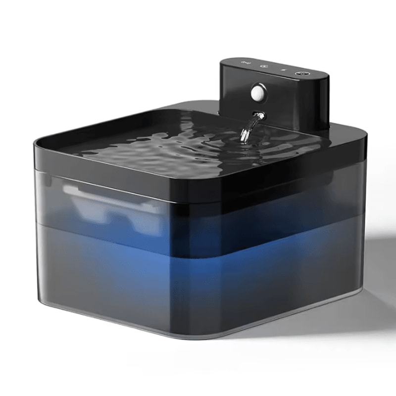 ROJECO Wireless Smart Cat Water Fountain With Infrared Sensor 4