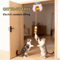 Smart Hanging Door Cat Toy With Auto Swing Feather Teaser 1