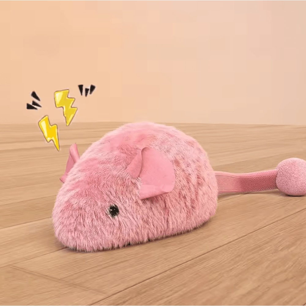 GlowMouse Interactive Plush Cat Toy Set 4