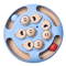 SpinTreat Interactive Slow Feeder Puzzle Toy For Cats 5