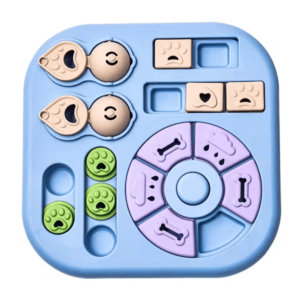 SpinTreat Interactive Slow Feeder Puzzle Toy For Cats 8